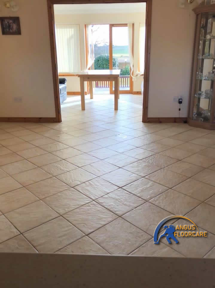 cleaning tile